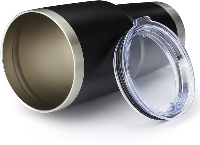 MEWAY 30oz Tumbler Double Wall Vacuum Insulated Travel Mug, Stainless Steel - Image 3