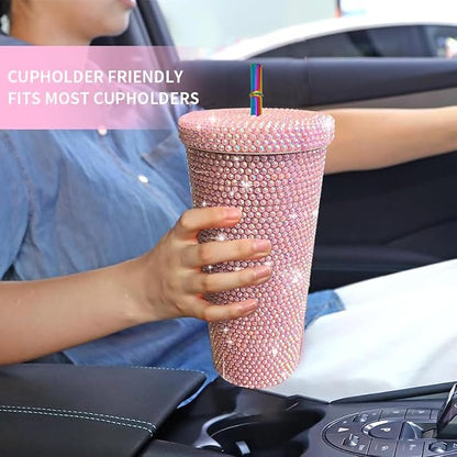 26oz Bling Rhinestone Tumbler - Image 4