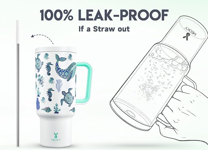 Meoky 40 oz Glow in the Dark Tumbler - Image 3