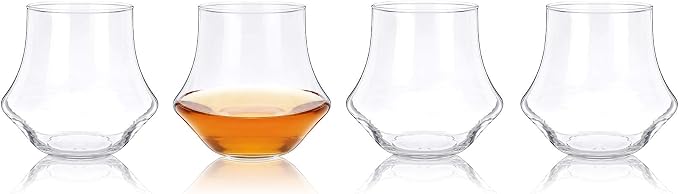 True Whiskey Glasses for Men and Women, Top-notch Bourbon Scotch Whiskey Cups - Image 8