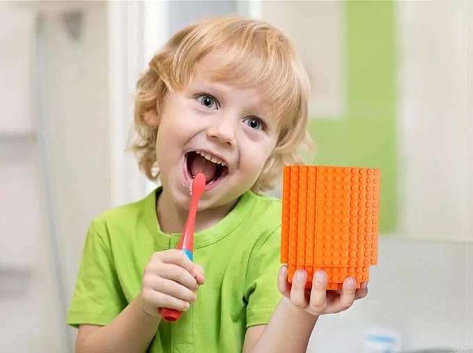 DEEXITO Build on Brick Coffee Mugs, Creative DIY Kids Party Cups - Image 6