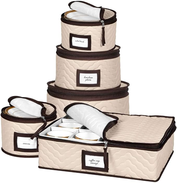 China Storage Containers 5-Piece Set Moving Boxes, Quilted Microfiber | by HOLDN%E2%80%99STORAGE