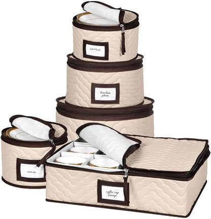 China Storage Containers 5-Piece Set Moving Boxes, Quilted Microfiber | by HOLDN%E2%80%99STORAGE