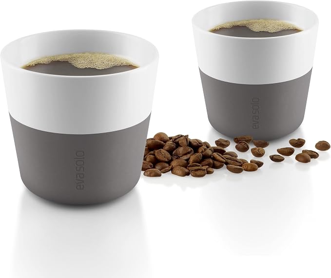 Eva Solo | 2 Lungo Tumbler Mugs | 8 oz Porcelain Coffee Cup Tumblers - Image 2