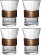 Glacier Glass Coffee Mug | 4-Pack by Boxonly