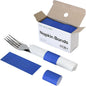 Self-Adhesive Napkin Bands, elegant table setting, by NATURALABEL