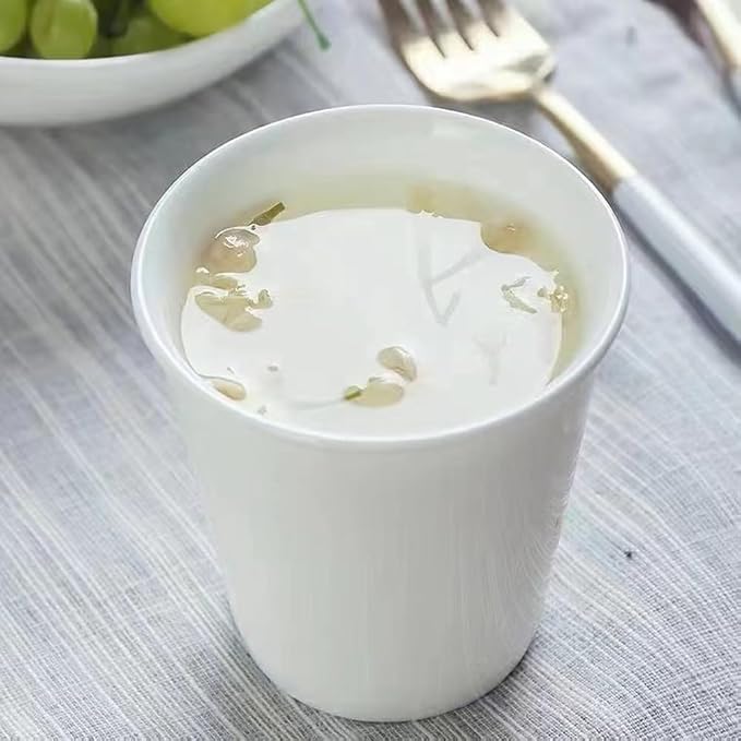 Paper Cup Design Ceramic Mug Eco-Friendly Reusable Cup, Minimalist Home & - Image 3