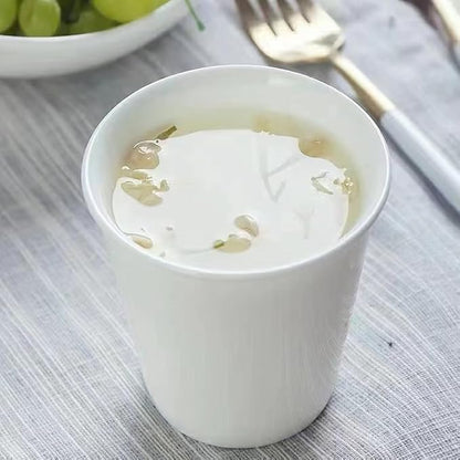Paper Cup Design Ceramic Mug Eco-Friendly Reusable Cup, Minimalist Home & - Image 3