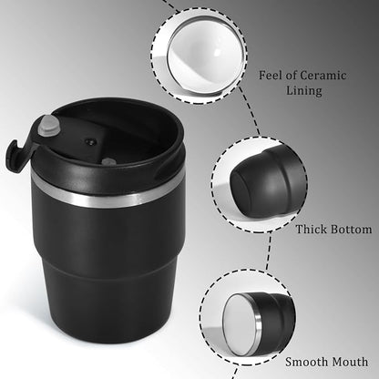 CHLJAR Espresso Cups, 6oz Insulated Espresso Cup Set of 2, Espresso Shot Cups - Image 3