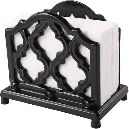 JOGREFUL Cast Iron Napkin Holder, Kitchen Organizer Classic Black | Vintage by JOGREFUL