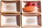 Ceramic Soy Sauce Dish Set of 4 by Whitenesser