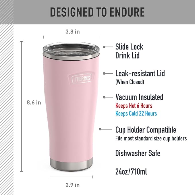 THERMOS Icon Series 24oz Stainless Steel Tumbler - Image 7