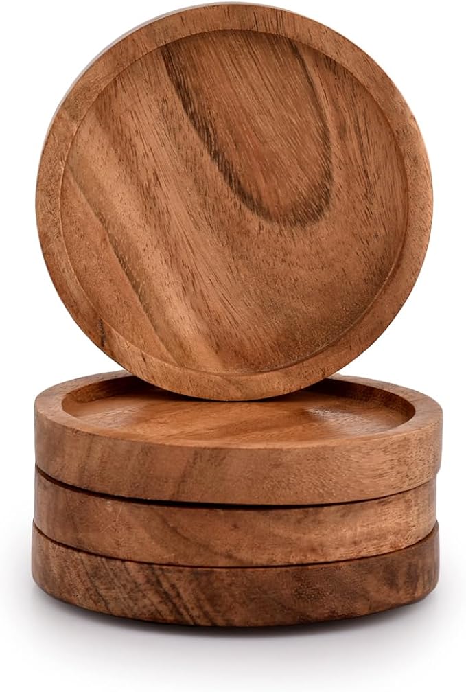 Wooden Coasters for Drinks - Image 2