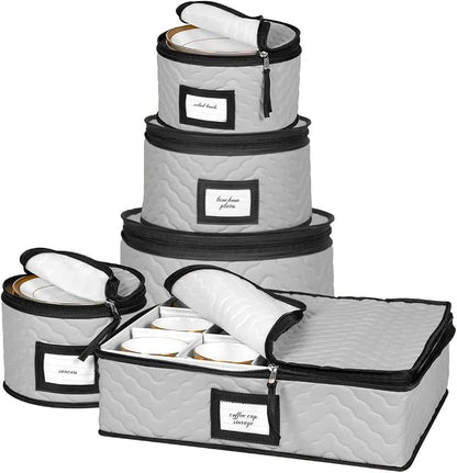 China Storage Containers 5-Piece Set Moving Boxes, Quilted Microfiber | by HOLDN%E2%80%99STORAGE