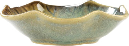 JAMEND CLXP Lotus Leaf Shape Ring Holder Dish, Small Key Bowl, Ceramic Trinket - Image 3