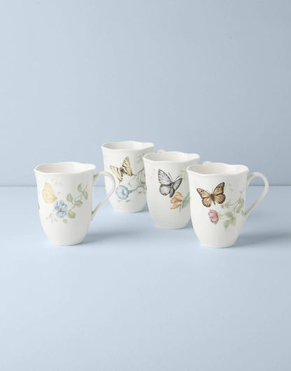 Lenox Butterfly Meadow Porcelain Mug Set - Image 3