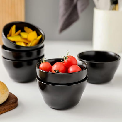 Selamica Ceramic Small Bowls Dessert Bowls 8oz Bouillon Cups - Image 5