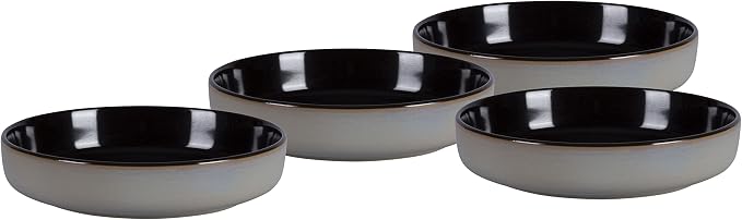 Euro-Nordic Stoneware 20pc Dinnerware Set, Reactive Glaze - Image 5