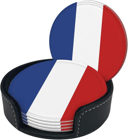 French Flag Coasters for Drinks - Image 2
