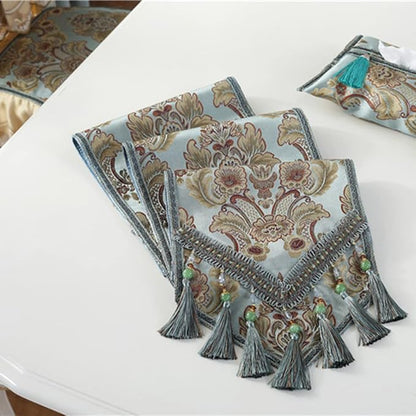 French Country Luxury Floral Pattern Table Runner - Image 2