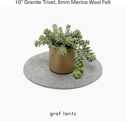 Graf Lantz - Trivets for Hot Dishes - Heat Resistant 100% Merino Wool - Hot - Image 4