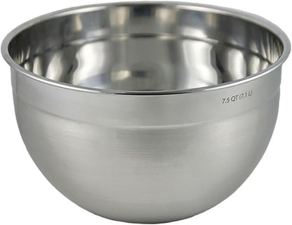 Tovolo XL Mixing Bowl Stainless Steel 7 Quart Extra Large Metal Mixing Bowls by Tovolo