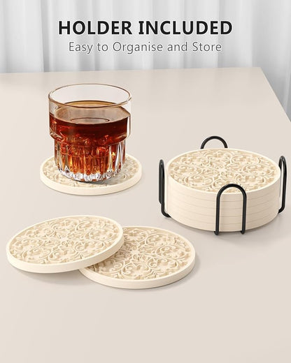 Drink Coasters, Coasters Set of 6 - Image 7
