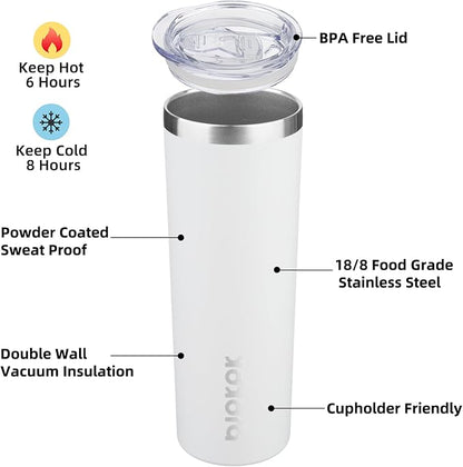 BJPKPK 20 oz 2 Pack Skinny Tumbler - Image 2