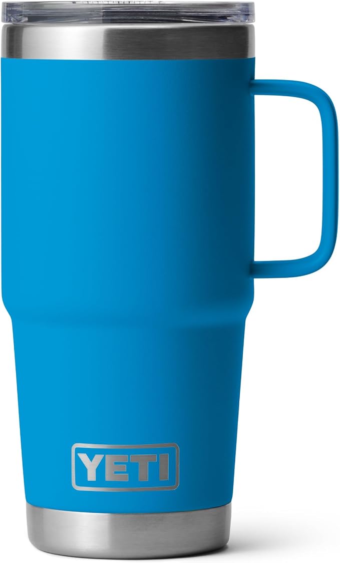 YETI Rambler 20 oz Travel Mug, Stainless Steel, Vacuum Insulated by Unknown