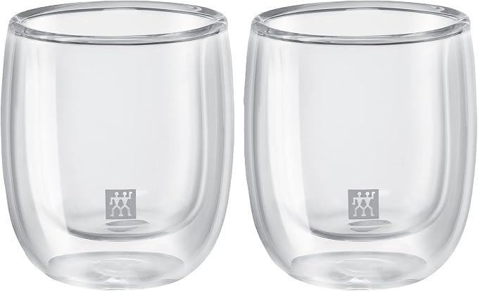 ZWILLING 39500-075 Double Wall Glass, Espresso Cup, 2.8 fl oz, Heat Retention - Image 2