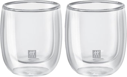 ZWILLING 39500-075 Double Wall Glass, Espresso Cup, 2.8 fl oz, Heat Retention - Image 2
