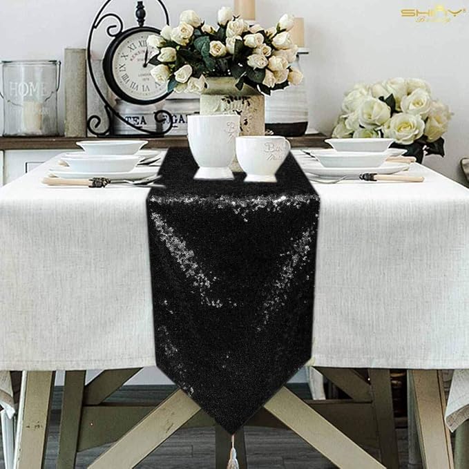 ShinyBeauty 72 Inch Sequin Table Runner - Image 8
