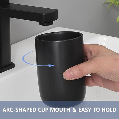 Matte Black Toothbrush Holders for Bathrooms - Image 4