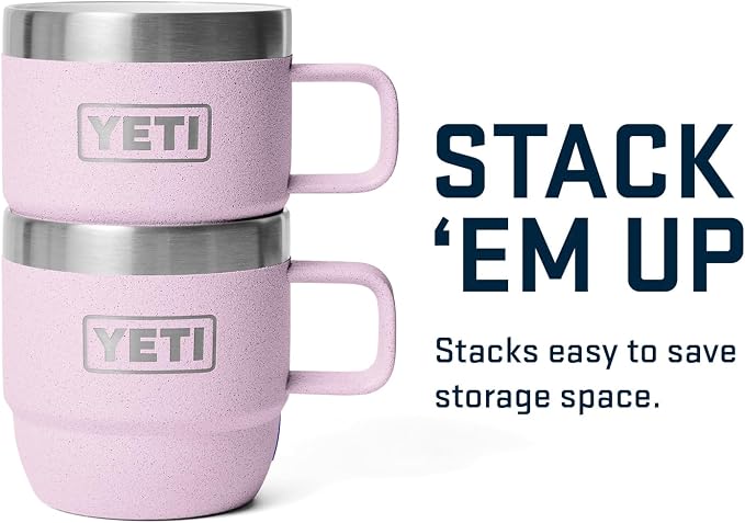 YETI Rambler 6 oz Stackable Mug, Stainless Steel, Vacuum Insulated - Image 5