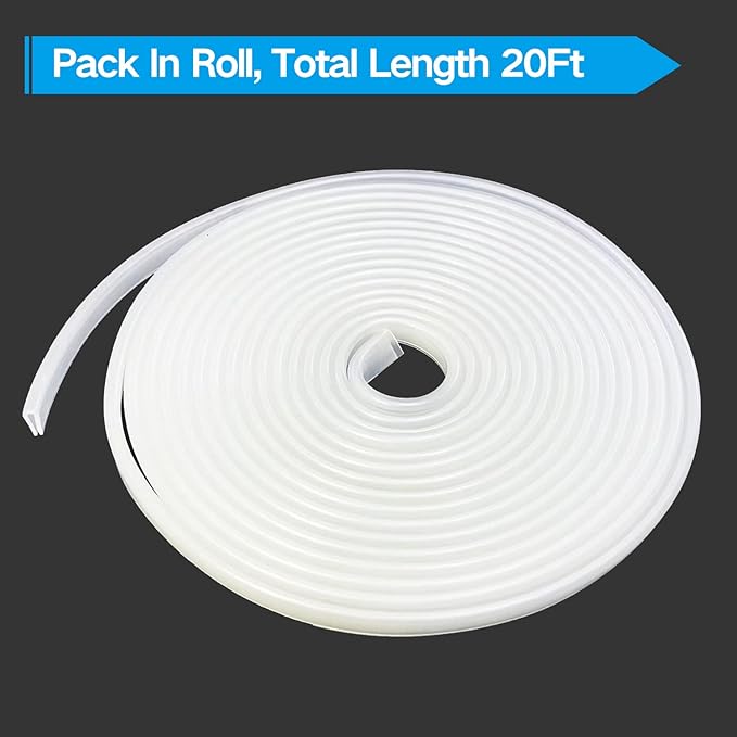 Clear Rubber Edge Trim，U Channel Silicone Rubber Edge Trim, 3/16" Slot - Image 7