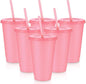 Uiifan 6 Pcs 16 oz Reusable Tumbler by Uiifan