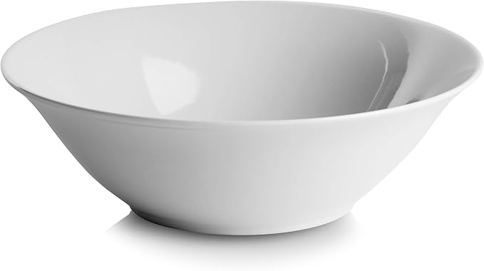 10 Strawberry Street Simply White 7" Round Cereal Bowl - Image 3