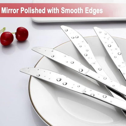 Pleafind 36 Pcs Stainless Steel Dinner Knives - Image 3