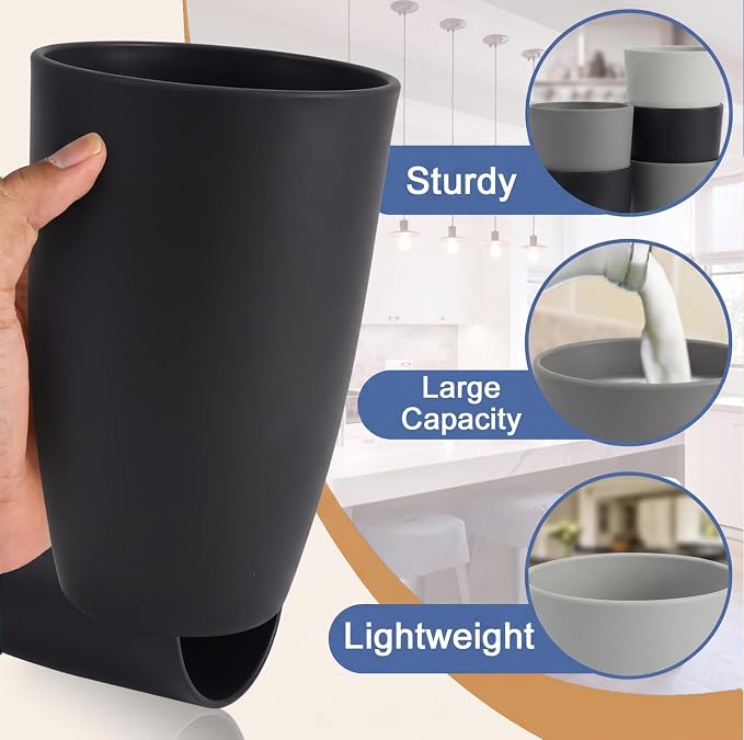 20 OZ Wheat Straw Cups Set of 6, Unbreakable Water Cup, Alternative to Plastic - Image 6