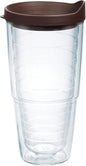 Tervis Clear & Colorful Lidded Made in USA Double Walled Insulated Tumbler by TervisTumblerCompany