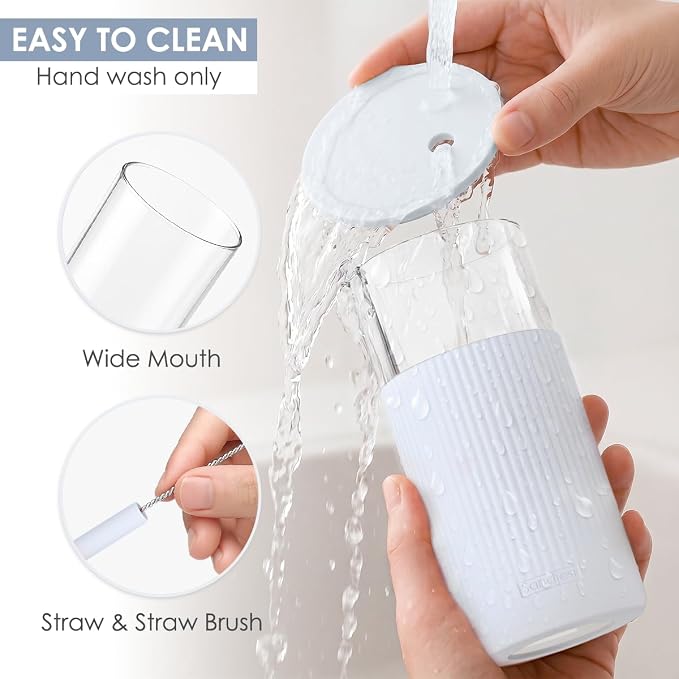 SANDJEST Glass Water Bottle - Image 3