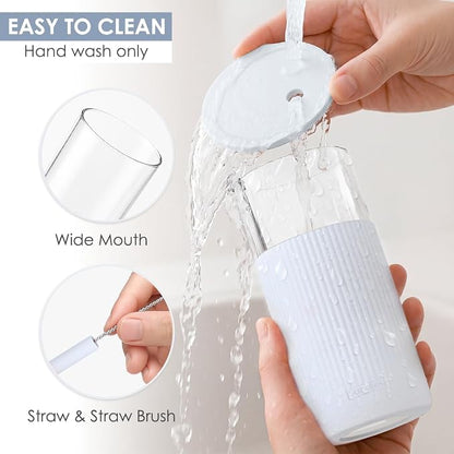 SANDJEST Glass Water Bottle - Image 3