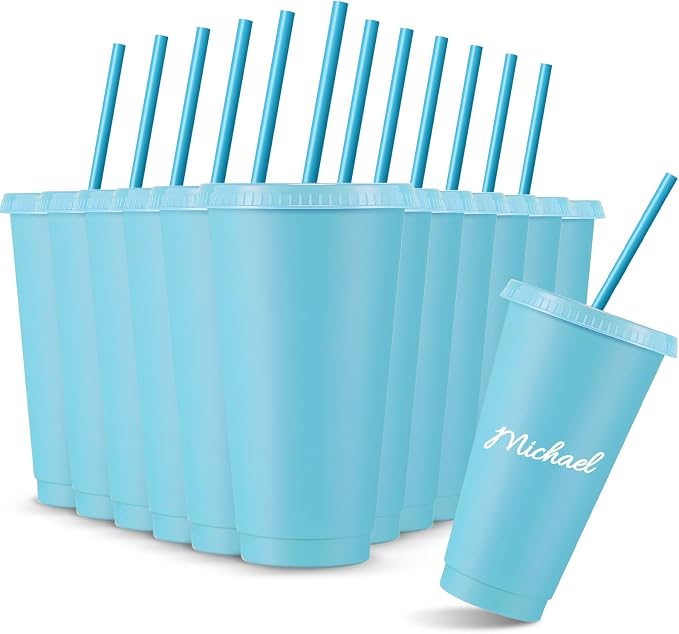 Amyhill 12 Pcs Reusable Plastic Cup by Amyhill