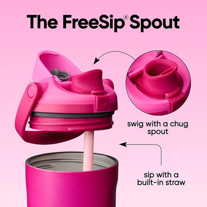 Owala FreeSip Sway Stainless Steel Water Bottle 30 oz Read My Lips - Image 3