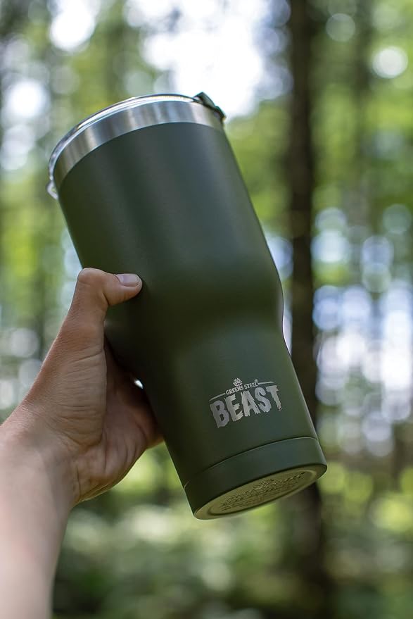 Beast 30 oz Tumbler Stainless Steel Vacuum Insulated Coffee Ice Cup Double Wall - Image 3