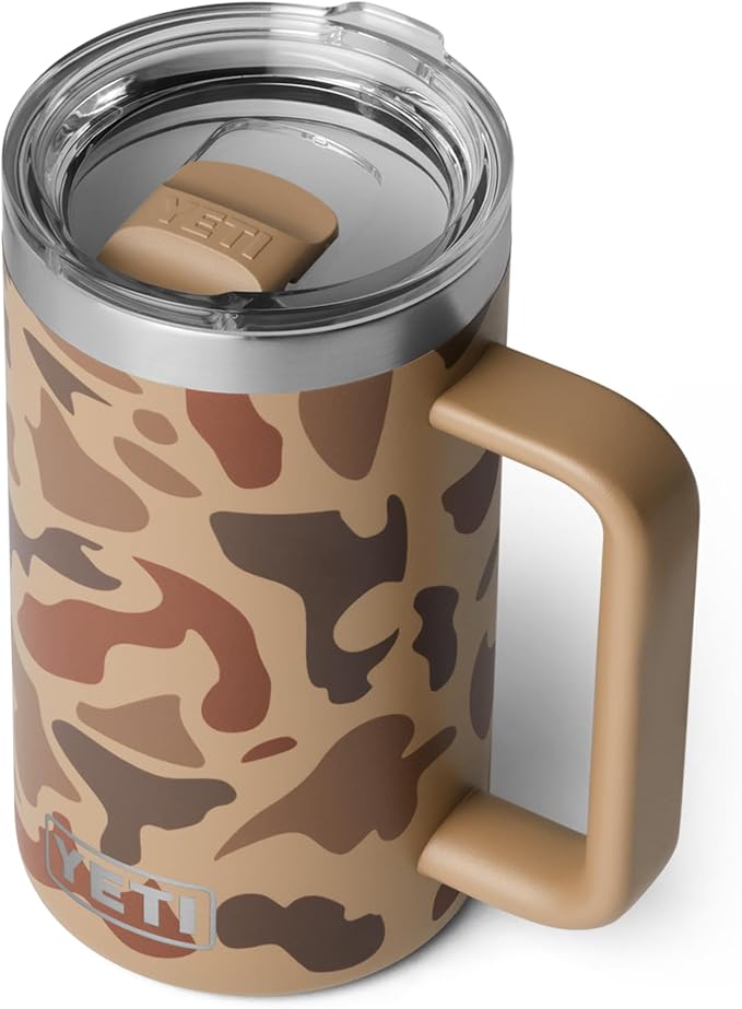 YETI Rambler 24 oz Ceramic Lined Stackable Mug 2.0, Vacuum Insulated, Stainless - Image 3