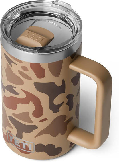 YETI Rambler 24 oz Ceramic Lined Stackable Mug 2.0, Vacuum Insulated, Stainless - Image 3