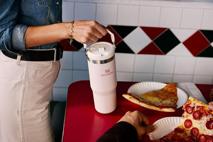 STANLEY IceFlow 2.0 Flip Straw Tumbler, 30 oz, Toast | Easy Carry Handle | - Image 8