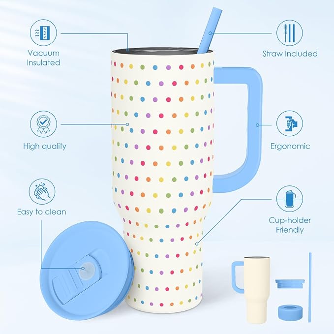 SANDJEST LGBT 40oz Tumbler - Image 2