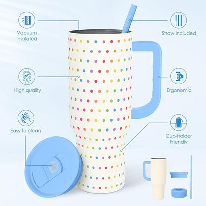 SANDJEST LGBT 40oz Tumbler - Image 2